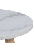 Stolik Roslin marmur biały - ACTONA